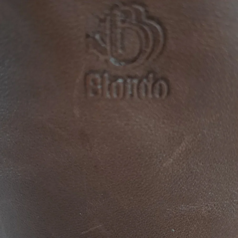 Blondo Canadian Leather Side Zip Boots Sz 7
